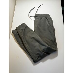 Lulumelon Mens City Sweat Joggers S Sage Green French Terry Tapered Gym